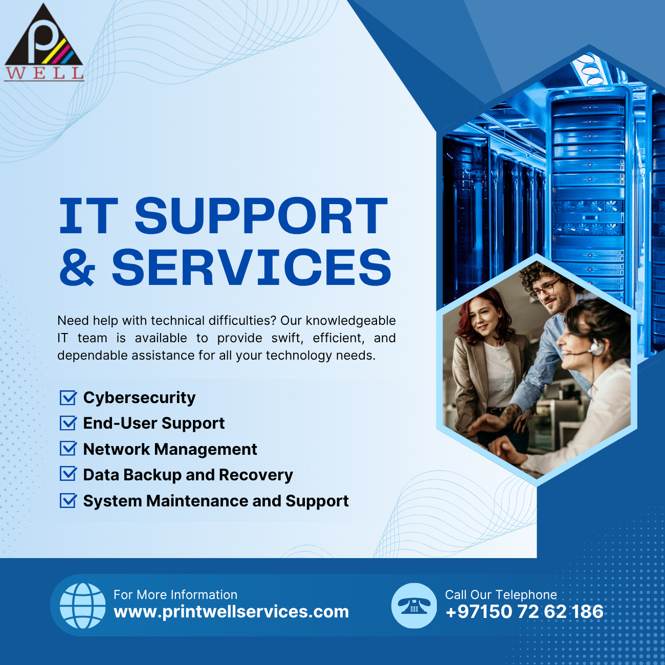 Home IT Support Services in Dubai and Sharjah – Print Well Office Equipment