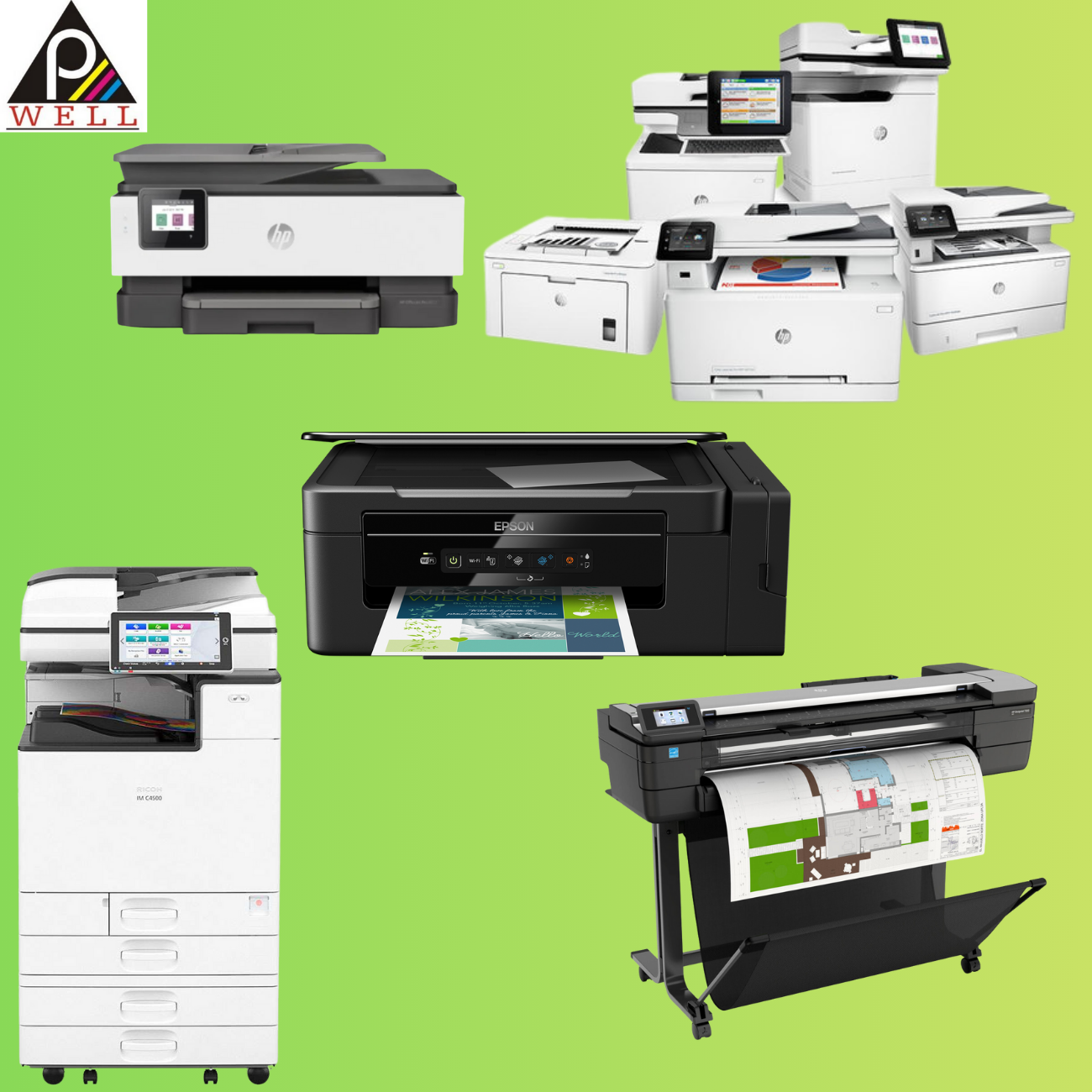 Home Printers and Copiers Sales and Services in Sharjah & Dubai – Print Well Office Equipment TR LLC