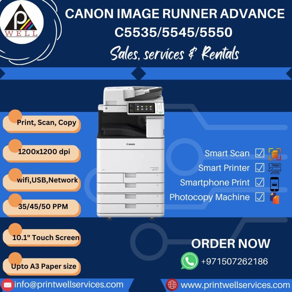 copier rental dubai
