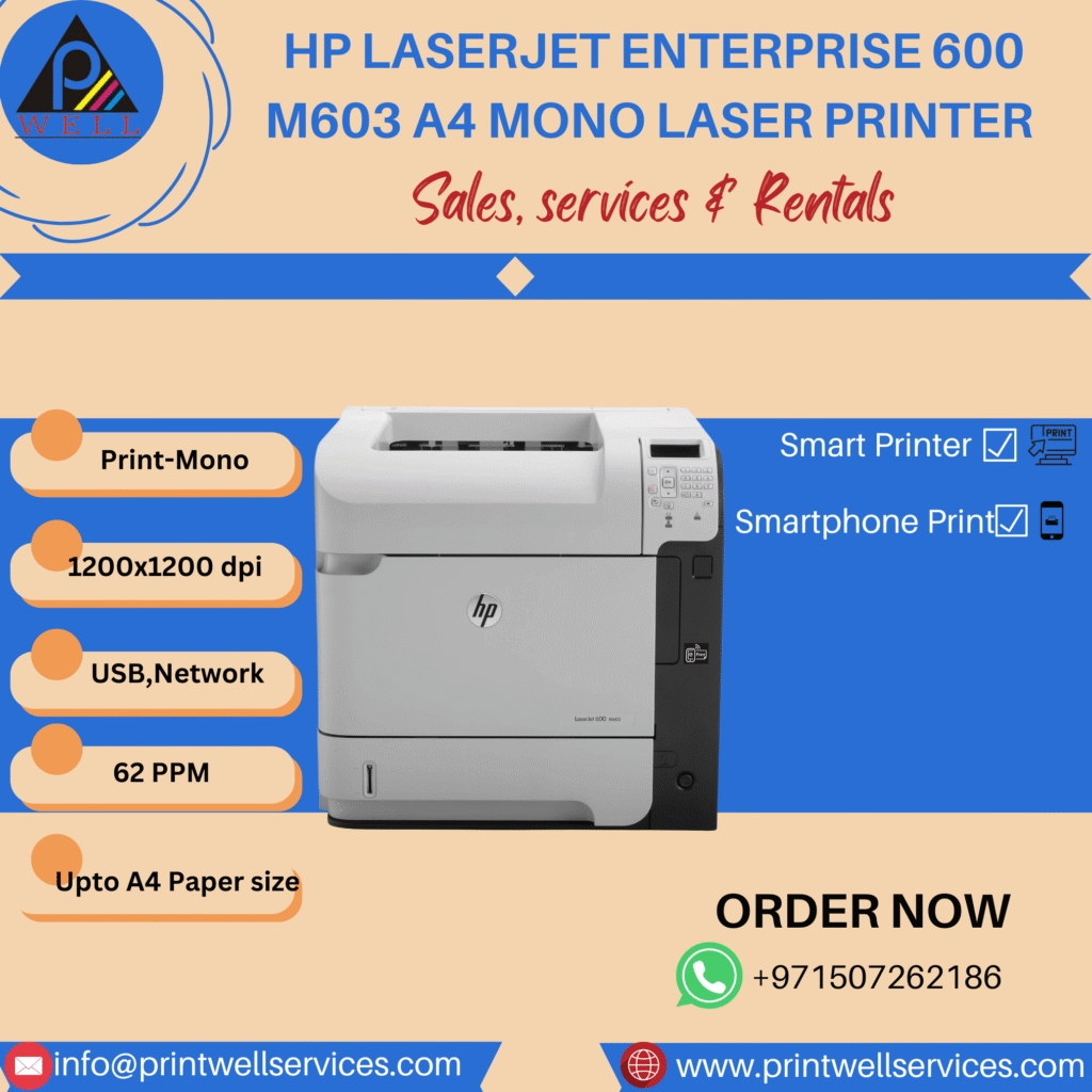 Hp Printer rental services in dubai